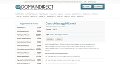 Desktop Screenshot of centromassaggimilano.it